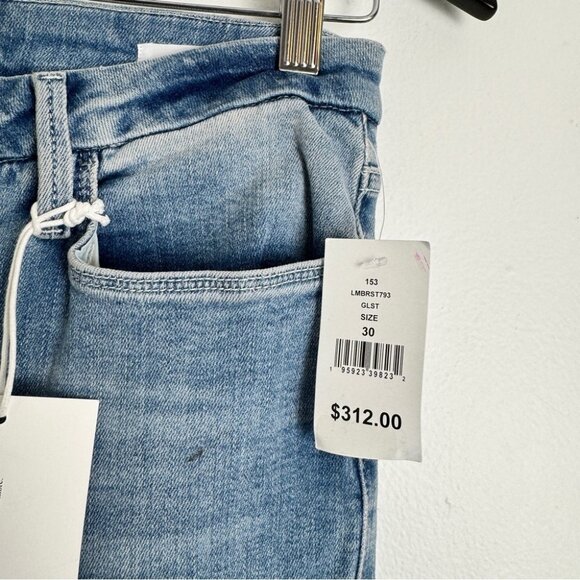 NWT Frame Denim Le Mini Boot Cut Raw Slit Galeston size 30 - Picture 10 of 16